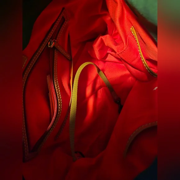 Dooney & Bourke Double Pocket Florentine Satchel - Natural - Picture 16 of 17